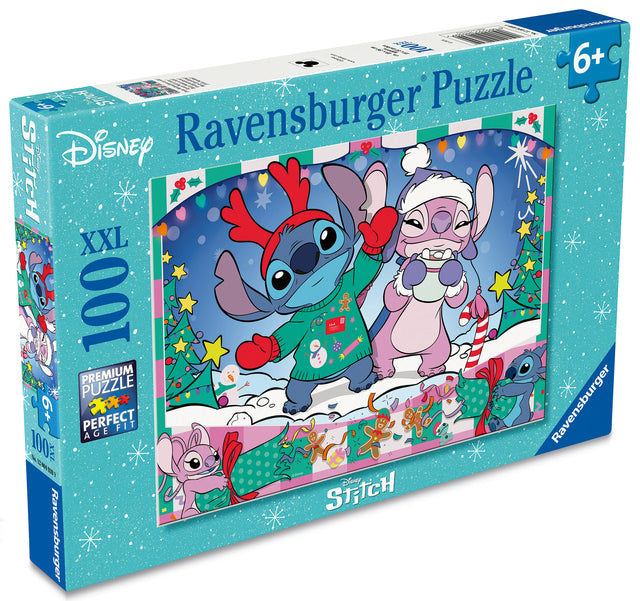 Ravensburger pusle 100 tk: Stitchi jõulud 12004030V