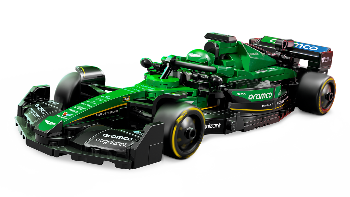 LEGO Speed Champions Aston Martin Aramco F1 AMR24 võidusõiduauto 77245L