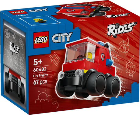 LEGO City Sõidukid – tuletõrjeauto 60482L