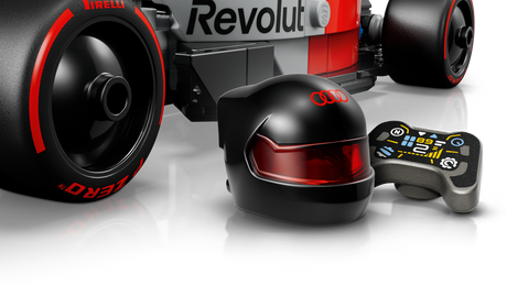 LEGO Speed Champions Audi Revolut F1 Team R26 võidusõiduauto 77259L