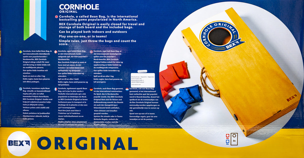 Bex Cornhole oakoti viskemäng: originaal 519-200