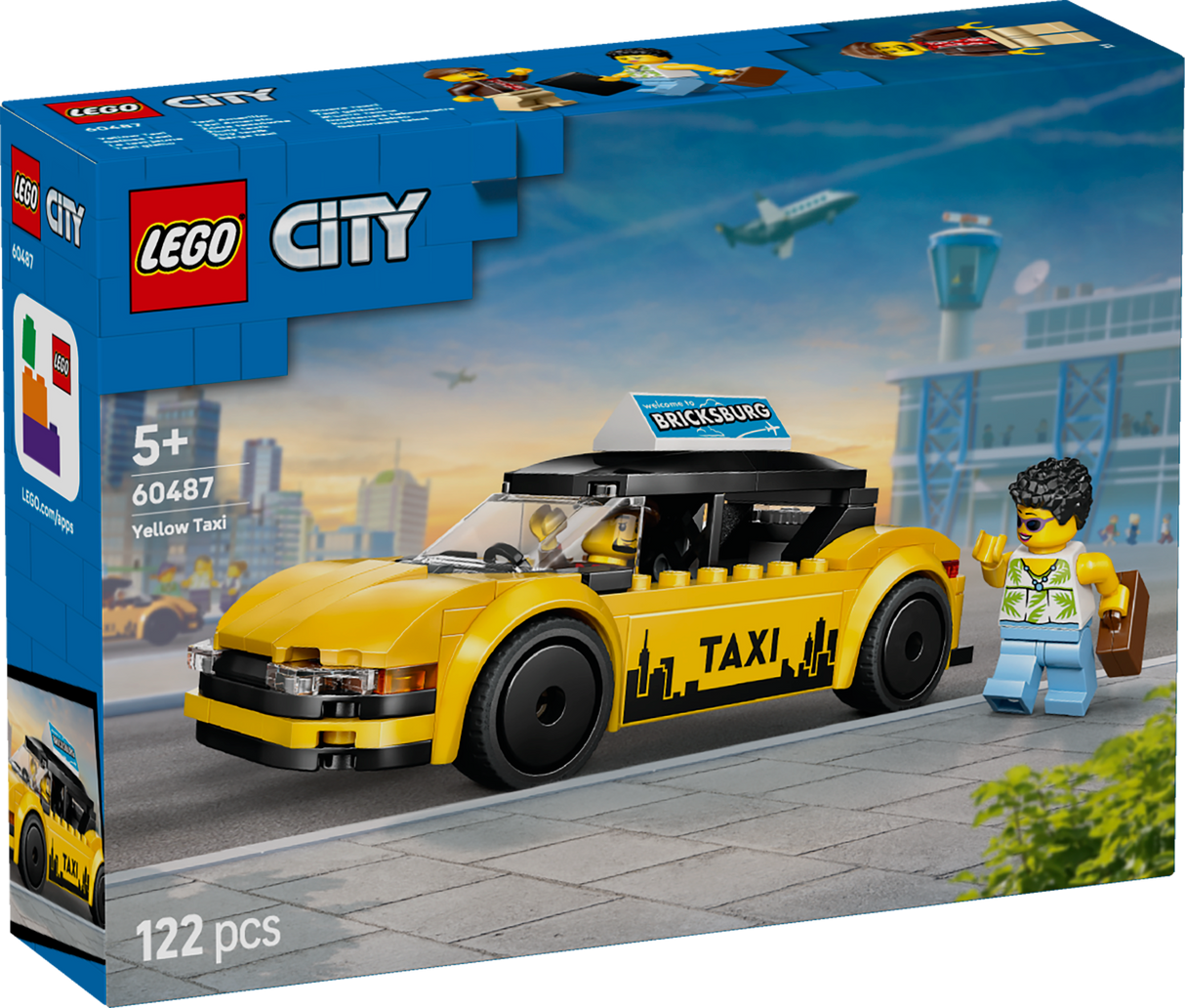 LEGO City Kollane takso 60487L