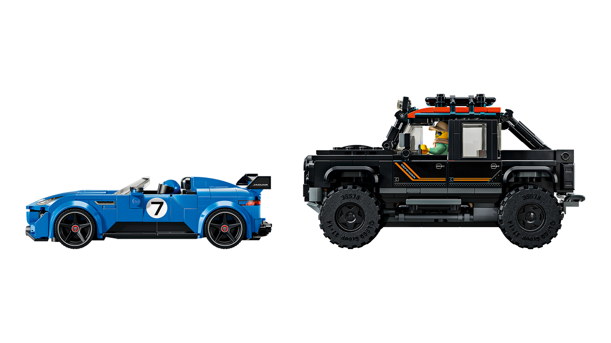 LEGO Speed Champions Jaguar Project 7 ja Land Rover Defender 77264L