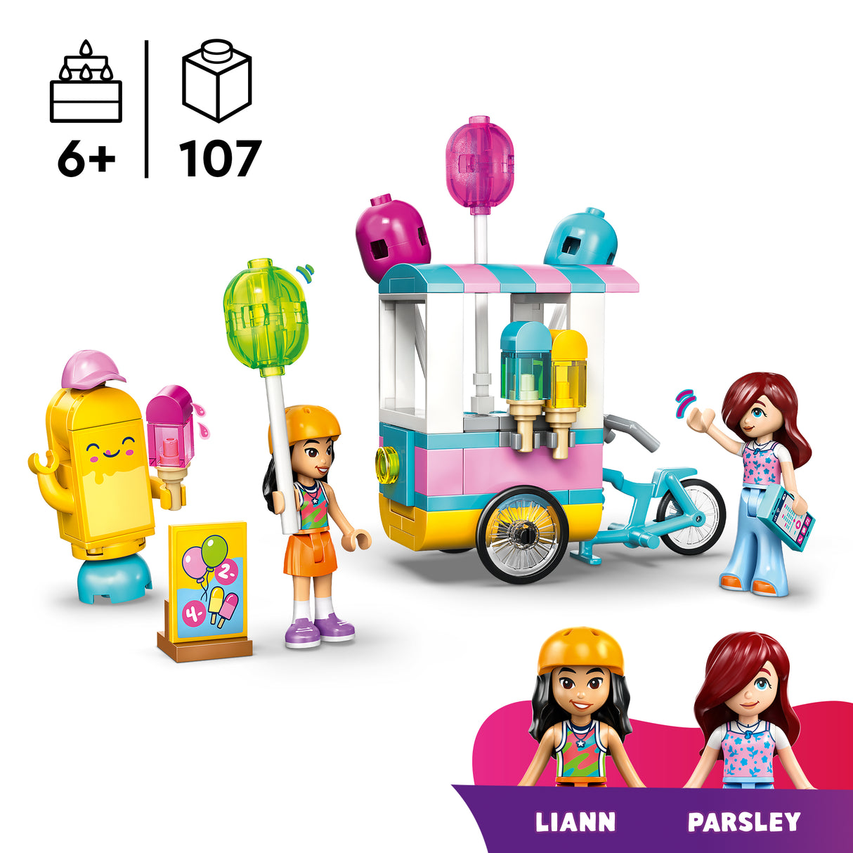 LEGO Friends Jäätise- ja õhupallilett 42692L