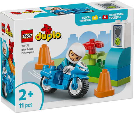 LEGO DUPLO Sinine politseimootorratas 10471L