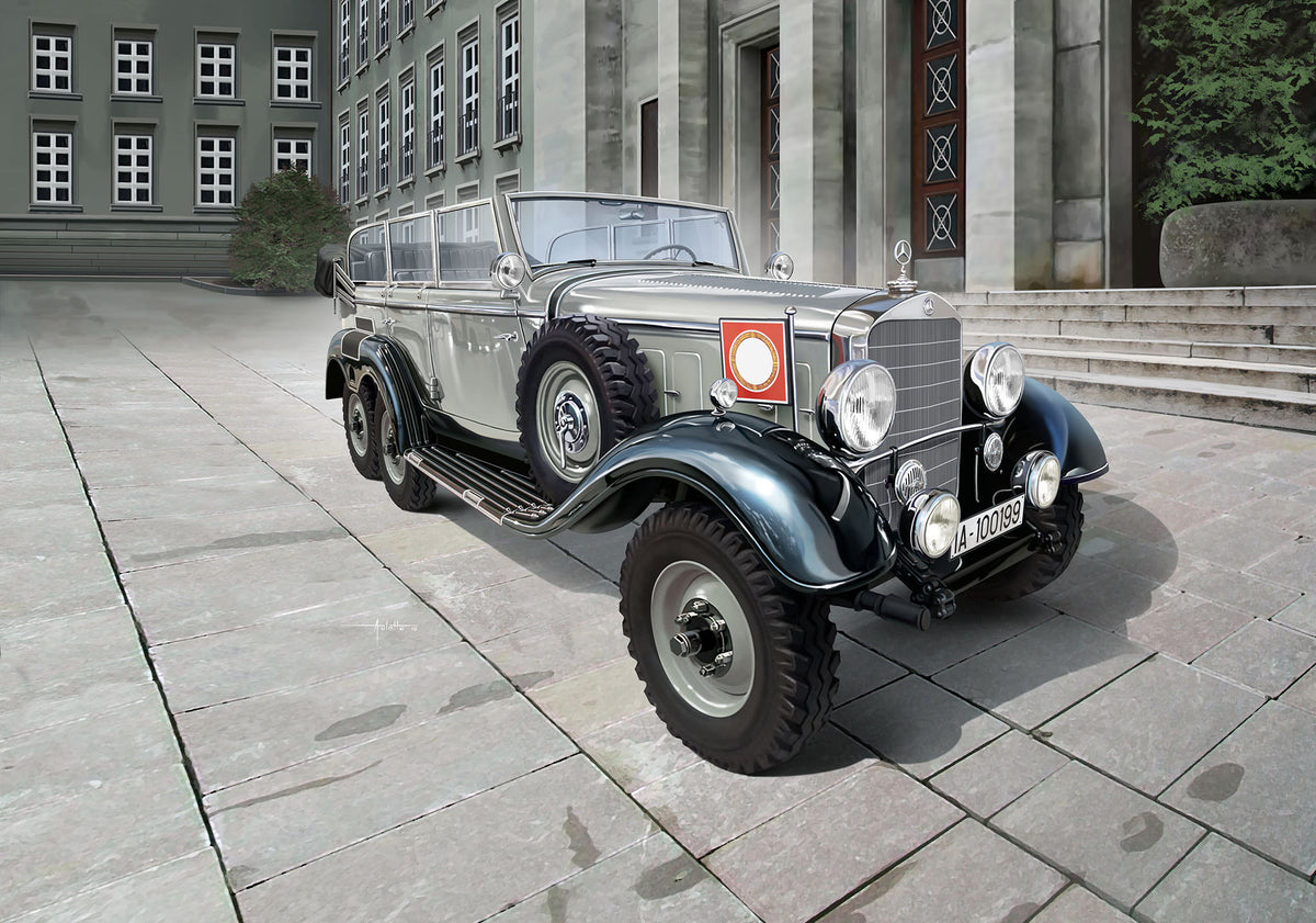 Revell liimitav mudel Saksa staabiauto "G4" 1:72 03268R