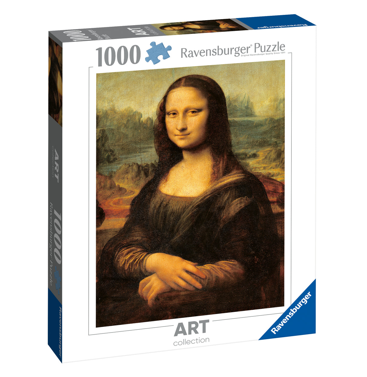 Ravensburger pusle 1000 tk: Da Vinci Mona Lisa 12000058V