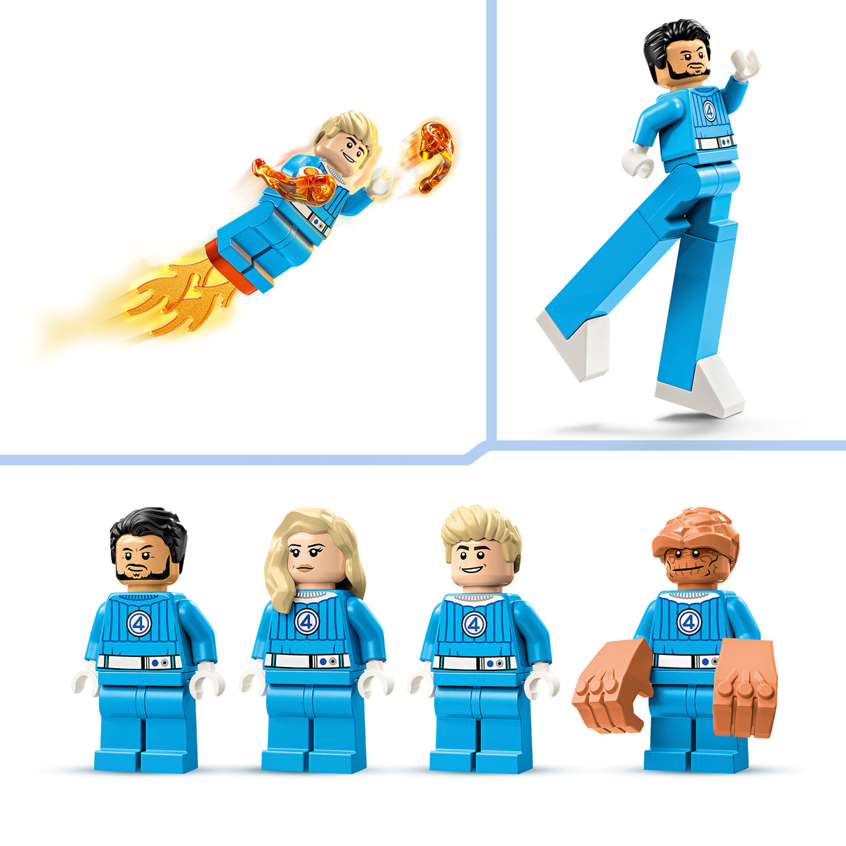 LEGO Marvel Fantastiline nelik vs. Galactus ehitusfiguur 76316L