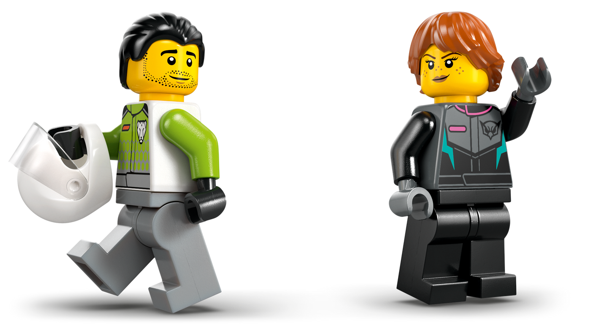 LEGO City Lennuk vs. auto 60489L