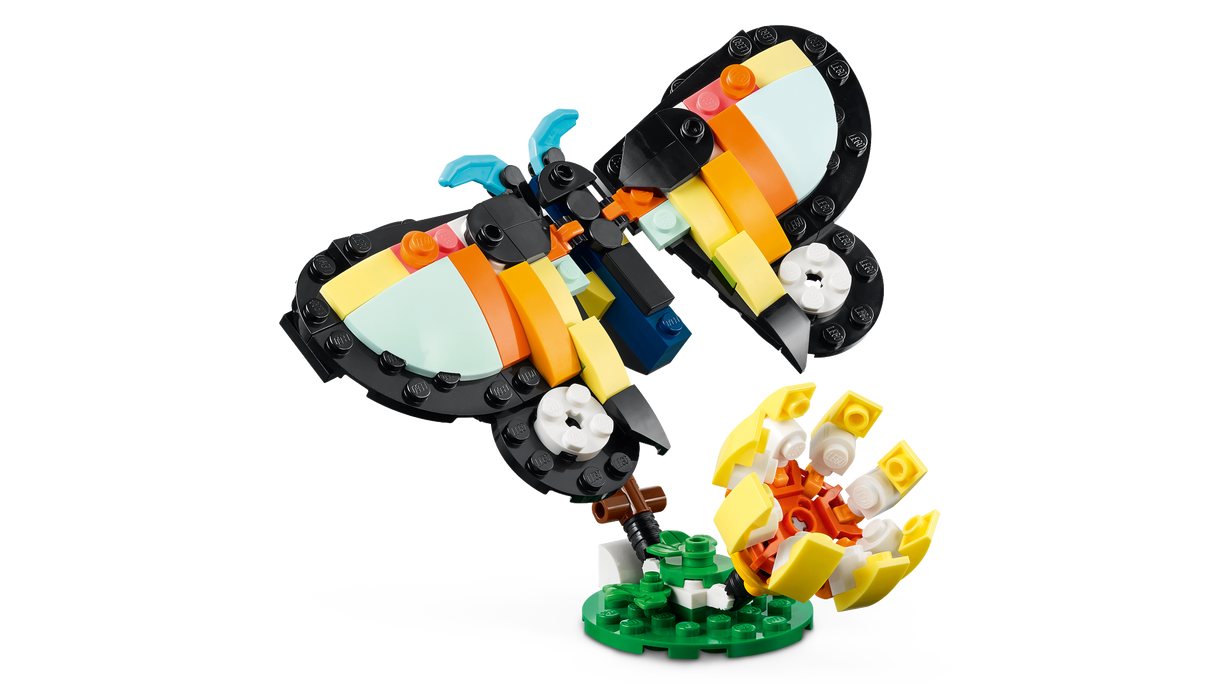 LEGO Creator Metsloomad: troopiline tuukan 31173L