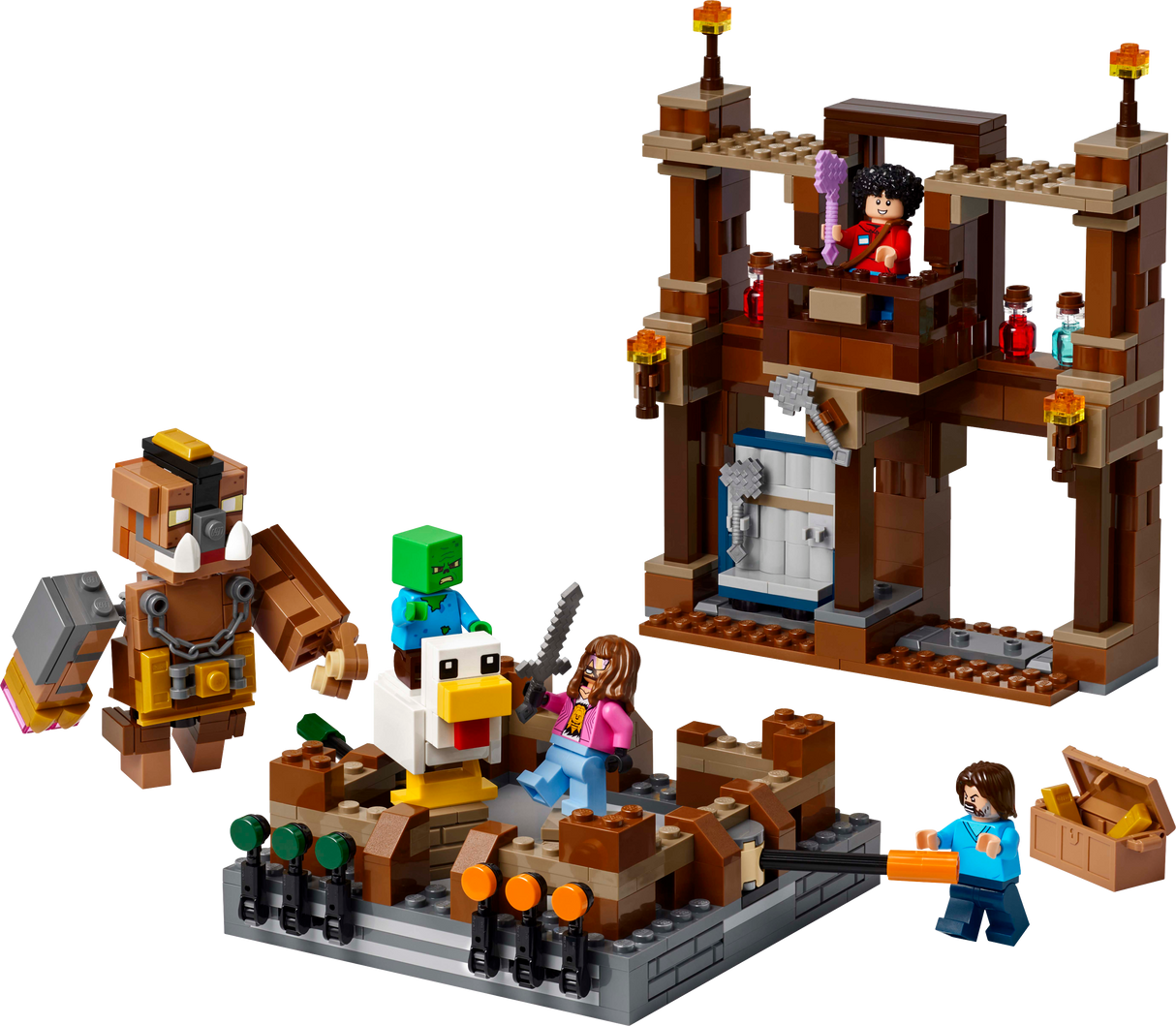 LEGO Minecraft Woodland Mansioni võitlusareen 21272L
