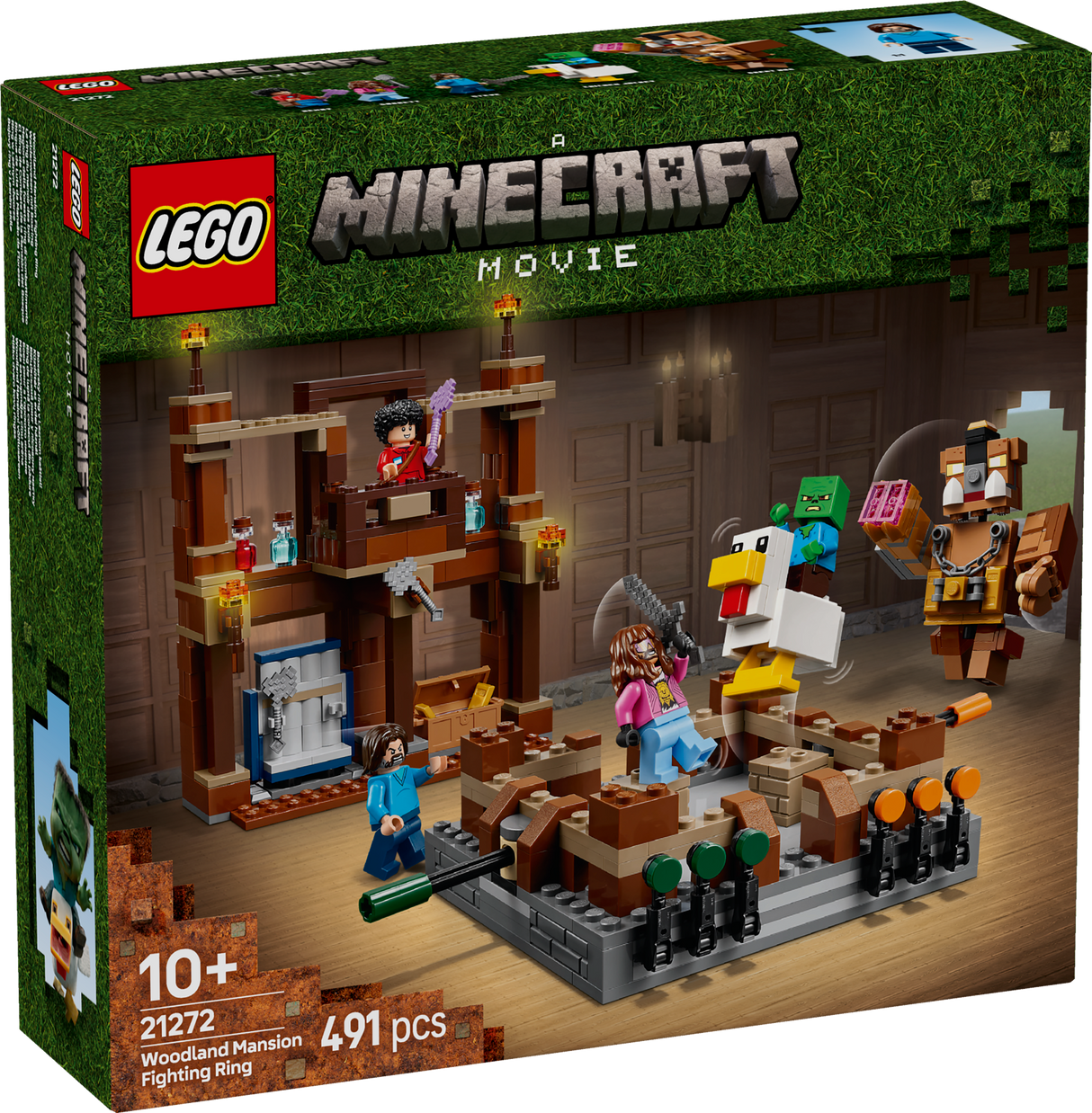 LEGO Minecraft Woodland Mansioni võitlusareen 21272L