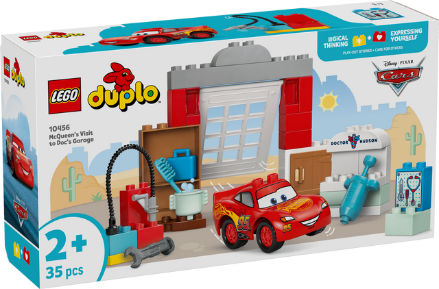 LEGO DUPLO Mcqueeni külaskäik doci garaaži 10456L