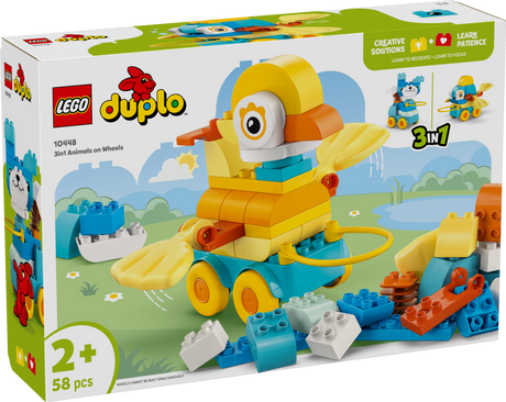 LEGO DUPLO Kolm ühes: loomad ratastel 10448L