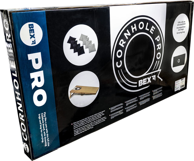 Bex Cornhole oakoti viskemäng: pro - kandekotiga 519-500