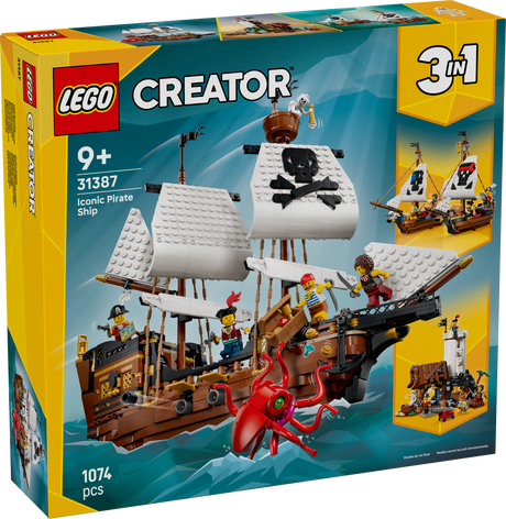 LEGO Creator Ikooniline piraadilaev 31387L