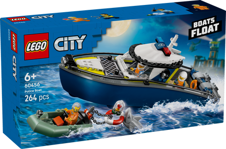 LEGO City Ujuva politseipaadi tagaajamine 60456L