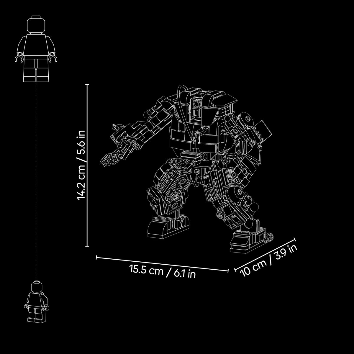 LEGO Star Wars Hutti palee valvurdroidide lahing 75451L