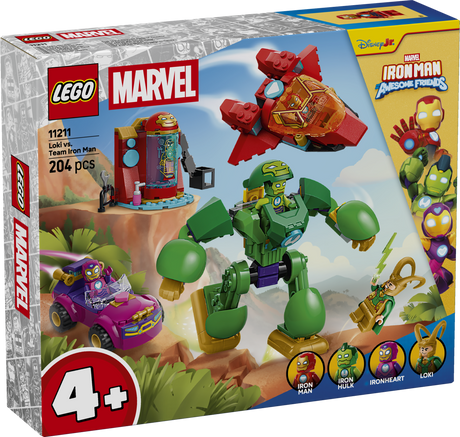 LEGO Marvel Loki vs. Team Iron Man 11211L