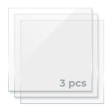 xTool akrüül pleksiklaas: läbipaistev läikiv, 3mm 30*30cm, 3tk P5020212