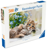 Ravensburger pusle 500 tk: mänguline kassipoeg 12001904V