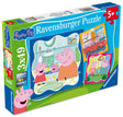 Ravensburger pusle 3x49 tk: Põrsas Peppa perega 12004288V